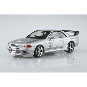 �A�I�V�} 1/24 �U���`���[���h�J�[ No.76 HKS�֐� BNR32 �X�J�C���C��GT-R '90 (�j�b�T��) �X�P�[�����f�� 4905083204979