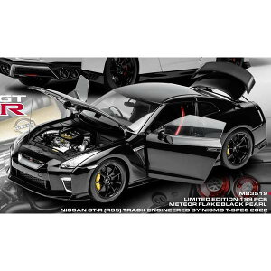 MOTORHELIX 1/18 �j�b�T�� GT-R R35 Track Edition Engineered By NISMO T-Spec 2022 ���e�I�t���[�N�u���b�N�p�[�� �����i�~�j�J�[ M83519