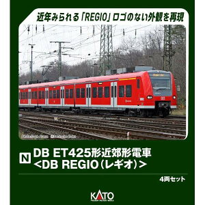 KATO DB ET425�`�ߍx�`�d��(DB REGIO(���M�I)) 4���Z�b�g N�Q�[�W �S���͌^ 10-2130