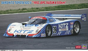 �n�Z�K�� 1/24 �T�[�h �L�b�c �g���^ 92C-V 1992 JSPC �鎭500km �X�P�[�����f�� 20826