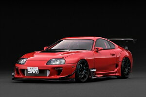 �C�O�j�b�V�������f�� 1/18 �g���^ �X�[�v�� RZ (JZA80) ORIDO-STREET Ver.Red �����i�~�j�J�[ IG3885