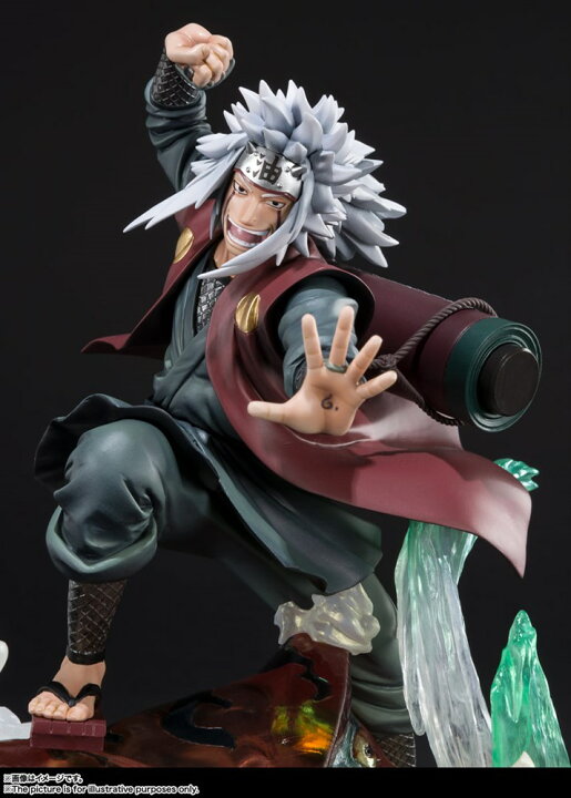 楽天市場】バンダイ フィギュアーツZERO 自来也 絆Relation ｢NARUTO 