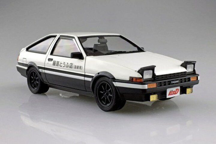 楽天市場 アオシマ 1 24 頭文字 イニシャル D No 5 藤原拓海 Ae86トレノ 第1巻仕様 頭文字d より スケールモデル ポストホビーwebshop