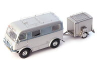 オートカルト 1/43 タトラ T805 ”Hanzelka und Zikmund“ 1953 シルバー/ブルー 完成品ミニカー 09012