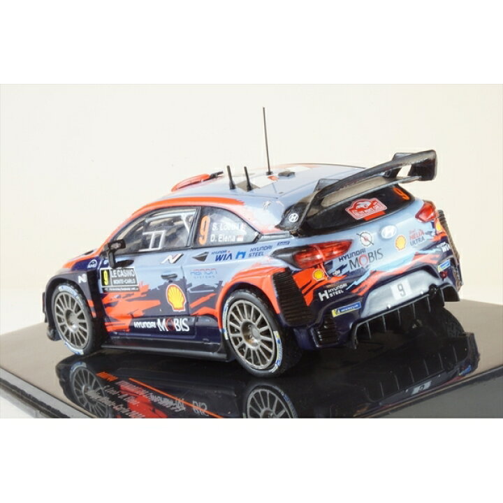 イクソ 1/43 ヒュンダイ i20 クーペ WRC No.9 2020 ラリー・モンテカルロ S.ローブ/D.エレナ 完成品ミニカー  RAM744 ポストホビーWEBSHOP