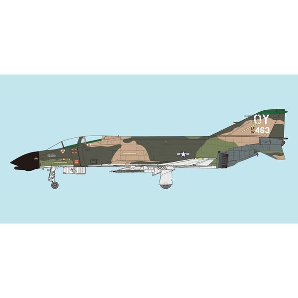 ファインモールド 1 72 アメリカ 空軍 スケールモデル 初回限定特装版 戦闘機 新作通販 F-4D 品質検査済 FP47S