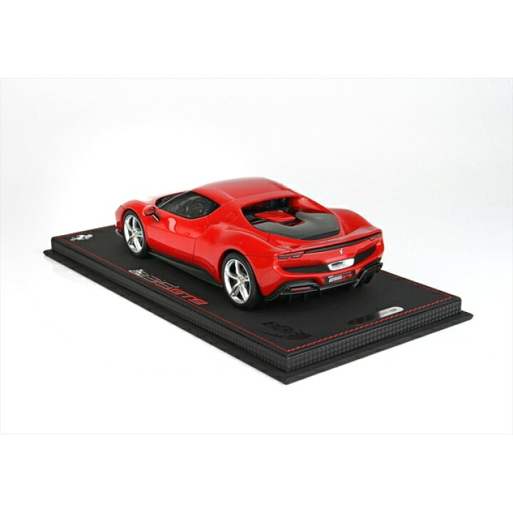 楽天市場】BBR 1/18 フェラーリ 296 GTB ロッソ コルサ 322 ケース付 