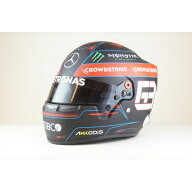 ディーラー別注 1/2 ドライバーズヘルメット AMG ペトロナス 2022 F1 G.ラッセル メルセデス 完成品ミニ…