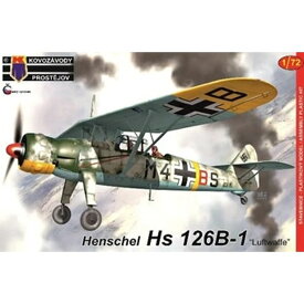 KPモデル 1/72 ヘンシェル Hs126B-1 「ドイツ空軍」 スケールモデル KPM0336