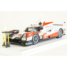 スパーク 1/43 トヨタ TS050 ハイブリッド No.8 ガズー 2020 ル・マン24時間 ウィナー S.ブエミ/B.ハートレイ/中嶋一貴 完成品ミニカー 43LM20S