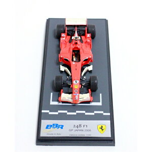 ポストホビーBBR 1/43 フェラーリ 248 No.5 2006 F1 日本GP M.シューマッハ 完成品ミニカー P022