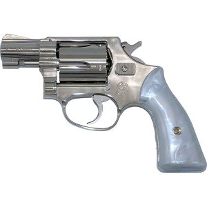 �^�i�J �K�X�K�� S&W M36 Chiefs Special 2�C���` �X�N�G�A�o�b�g Travis Model Nickel Finish Version2 �g�C�K�� 4537212010757�y18�Έȏ�z