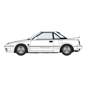 ハセガワ 1/24 トヨタ MR2 (AW11) 前期型 ホワイトランナー スケールモデル 20656