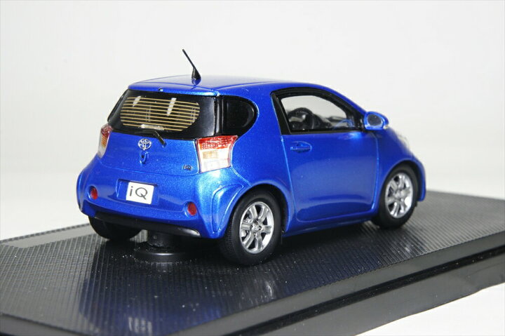 楽天市場】エブロ 1/43 トヨタ IQ ブルー 完成品ミニカー 44697  