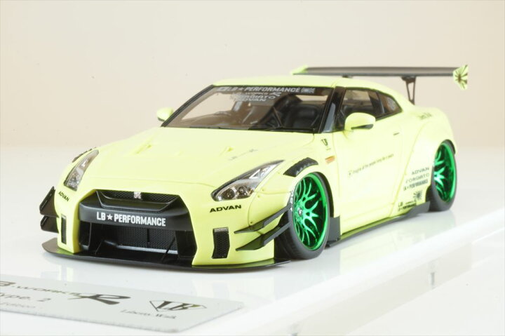 楽天市場】アイドロン 1/43 LB-WORKS R35 ニッサン GT-R Type2 ライト 
