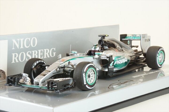 楽天市場】ミニチャンプス 1/43 メルセデスAMG ペトロナスF1チーム W06 