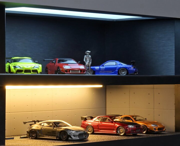 楽天市場】イグニッションモデル 1/64 ショールーム ジオラマ 完成品 