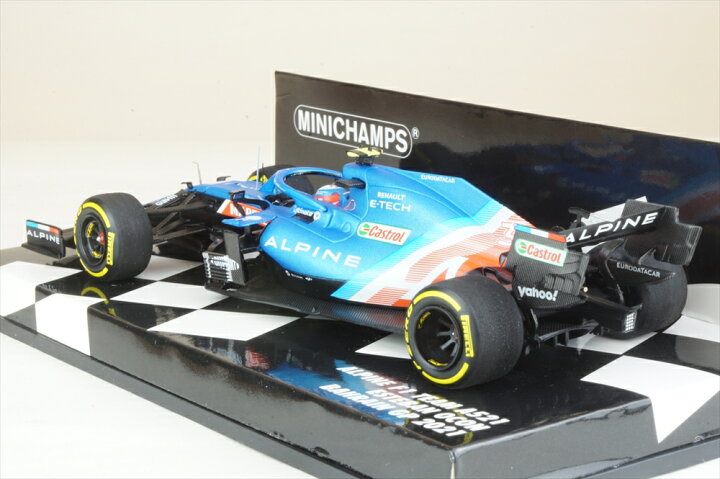 楽天市場】ミニチャンプス 1/43 アルピーヌ A521 No.31 2021 F1 