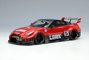 �A�C�h���� 1/43 LB-�V���G�b�g���[�N�XGT �j�b�T�� 35GT-RR No.5 2020 �����I�[�g�T���� ���b�h/�u���b�N �����i�~�j�J�[ LB012H
