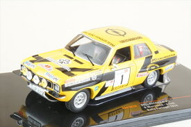 イクソ 1/43 オペル アスコナ A No.1 1974 WRC ポルトガルラリー A.Warmbold/J.Todt 完成品ミニカー RAC383A