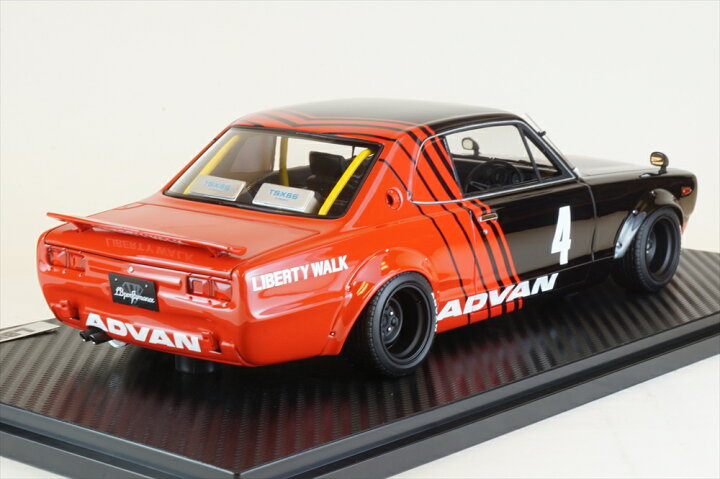 楽天市場】イグニッションモデル 1/18 ニッサン スカイライン LB-WORKS 