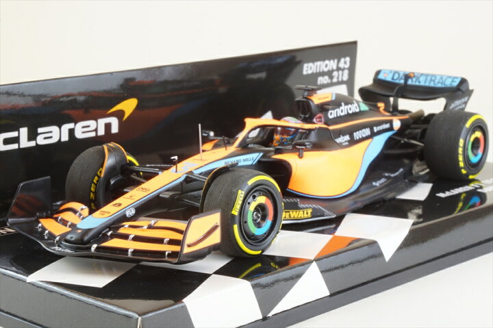 楽天市場】ミニチャンプス 1/43 マクラーレン MCL36 No.3 2022 F1 