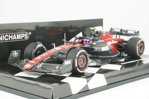 ミニチャンプス 1/43 アルファロメオ C43 No.24 アルファロメオF1チーム・ステーク 2023 F1 周冠宇 完成品ミニカー 417230124