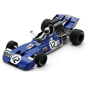 【2月予約】スパーク 1/18 ティレル 003 No.12 1971 F1 イギリスGP ウィナー J.スチュワート 完成品ミニカー 18S589