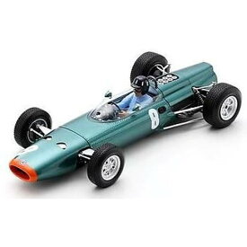 【3月予約】スパーク 1/18 BRM P261 No.8 1964 F1 モナコGP ウィナー G.Hill 完成品ミニカー 18S713