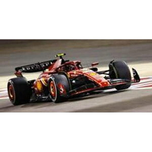 ルックスマート 1/43 スクーデリア・フェラーリ SF-24 No.55 2024 F1 バーレーンGP 3位 C.サインツ 完成品ミニカー LSF1056