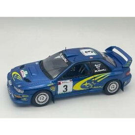 サンスター 1/18 スバル インプレッサ S6 No.3 2000 WRC ラリー・ポルトガル ウィナー R.バーンズ 完成品ミニカー 5751