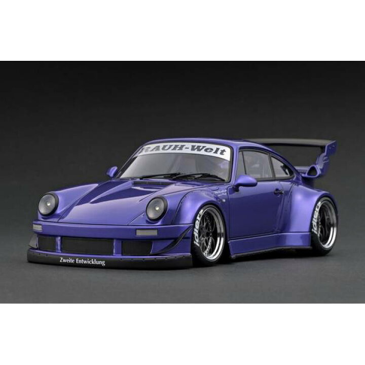 楽天市場】イグニッションモデル 1/18 ポルシェ RWB 930 パープル 完成  