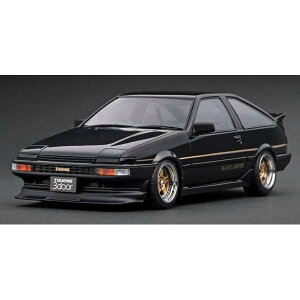 イグニッションモデル 1/18 トヨタ スプリンタートレノ AE86 3Door GT Apex ブラックリミテッド 完成品ミニカー IG3490