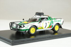 �X�p�[�N 1/43 �����`�A �X�g���g�X HF No.7 1977 WRC �T�t�@�������[ 3�� S.���i�[��/P.Sodano �����i�~�j�J�[ S9091