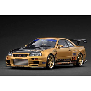 �C�O�j�b�V�������f�� 1/18 �j�b�T�� TOP SECRET 34GT-R BNR34 �S�[���h �����i�~�j�J�[ IG3847