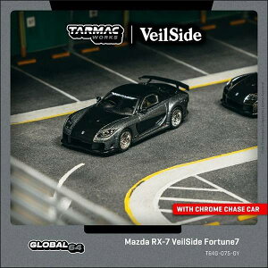 �^�[�}�b�N���[�N�X 1/64 �}�c�_ RX-7 VeilSide Fortune7 �O���[���^���b�N/�u���b�N �����i�~�j�J�[ T64G-075-GY
