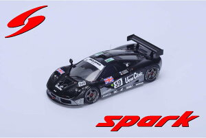 スパーク 1/43 マクラーレン F1 GTR No.59 1995 ル・マン24時間 ウィナー J.J.レート/Y.ダルマス/関谷正徳 完成品ミニカー 43LM95