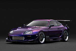 �C�O�j�b�V�������f�� 1/18 �g���^ �X�[�v�� RZ (JZA80) Purple Metallic �����i�~�j�J�[ IG3947
