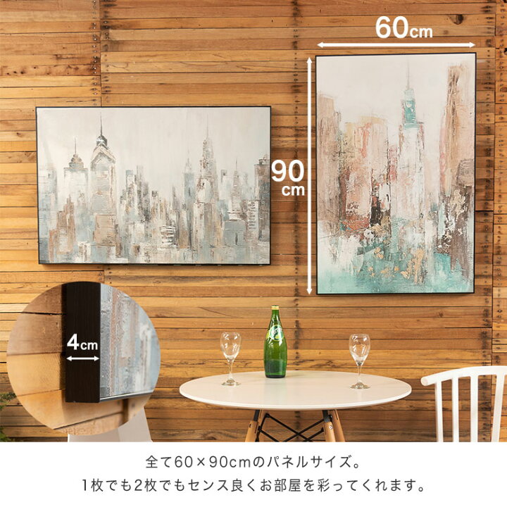 楽天市場】アートパネル 絵画 写真 ポスター フレーム 壁掛け 飾り 60 