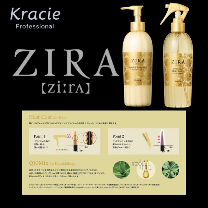 楽天市場】クラシエ ZIRA ジーラ ハンド＆ボディミルク 全身用乳液 