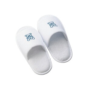 子供用 使い捨て スリッパ クマ刺繍 200足 ダイト ホテル アメニティ 旅館