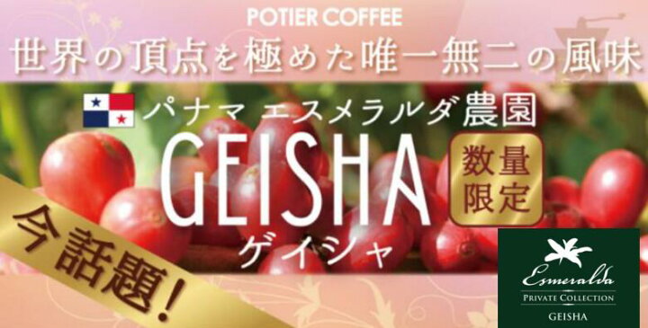 楽天市場】【送料無料】パナマ エスメラルダ 農園 ゲイシャ（100 