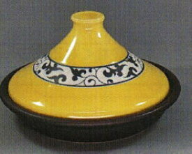 タジン鍋　黄唐草（有田焼）