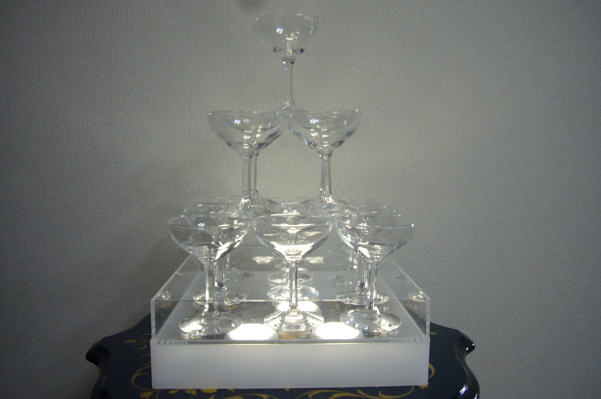 シャンパンタワー 3段 コップ グラスの人気商品・通販・価格比較 