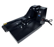 即納ヒートプレス機（HP3838SHELLFLAT）熱転写プレス機業務用38×38cm大表面手動アイロンプレス機110VTシ…