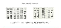 お名前アイロンプリント特大・大・小(A)セット見本