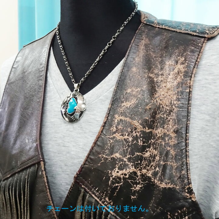 楽天市場】ロイストン ターコイズ ペンダント 925【受注製作】シルバー 