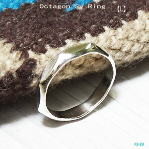Ring OCTAGONyLzp` Vo[Oy󒍐z Handmade IN^S Mens Ladys Vo[ 925yTCY830܂Łz