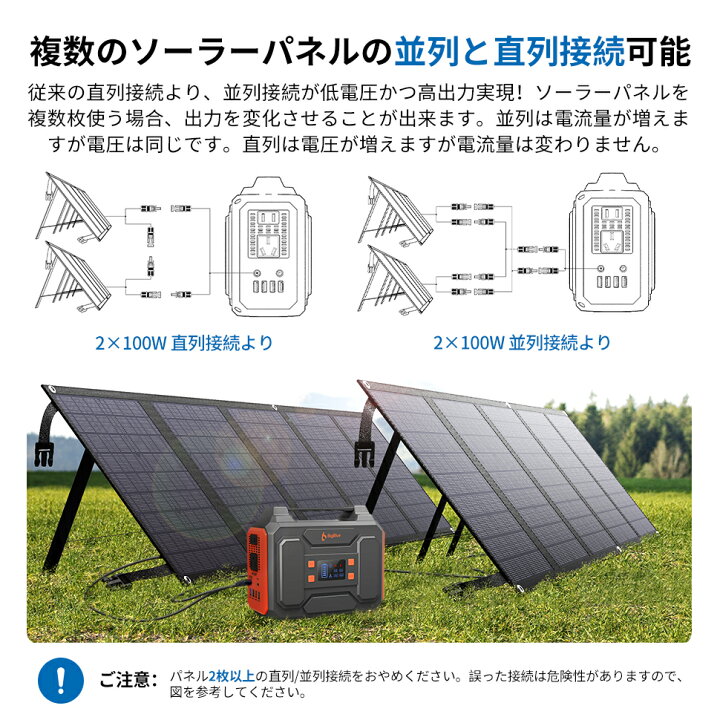 楽天市場】【25％クーポン9600円】BigBlue ソーラーパネル 100W 