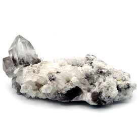 スカルドゥK2 ヒマラヤ産 プラチナルチル 水晶クラスター218g ヒマラヤンクリスタル 原石 ブルッカイトインクォーツ